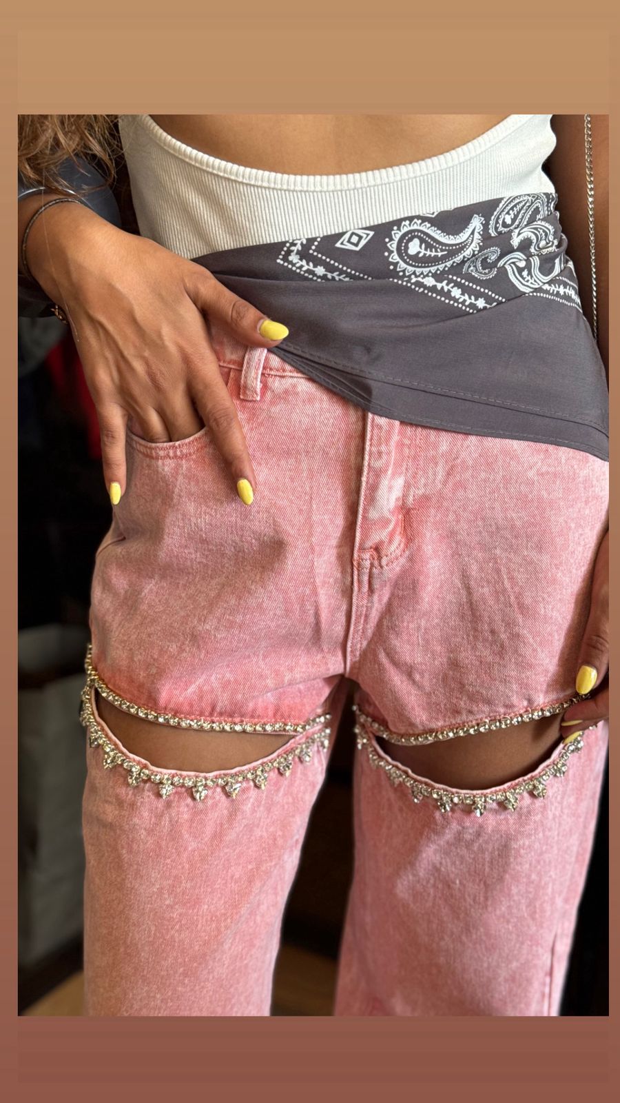 Pink trouser NG301