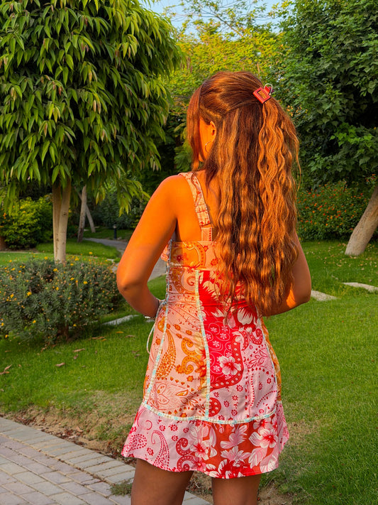 Corset mini dress NG538