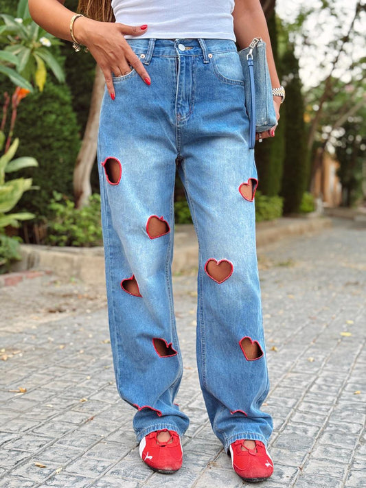Red heart denim NG310