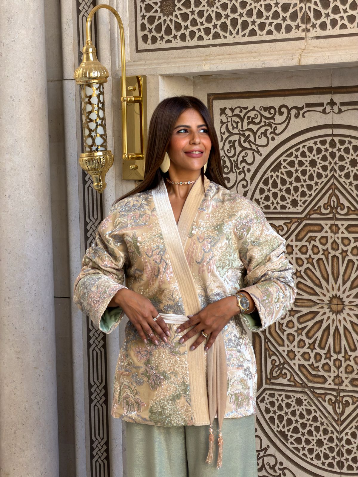 Embroidered jacket