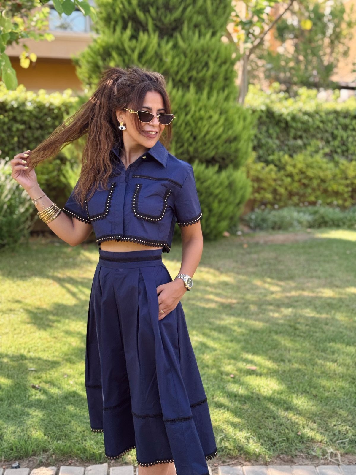 Navy blue set  NG303