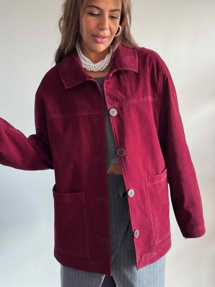 Burgundy Jacket NG412