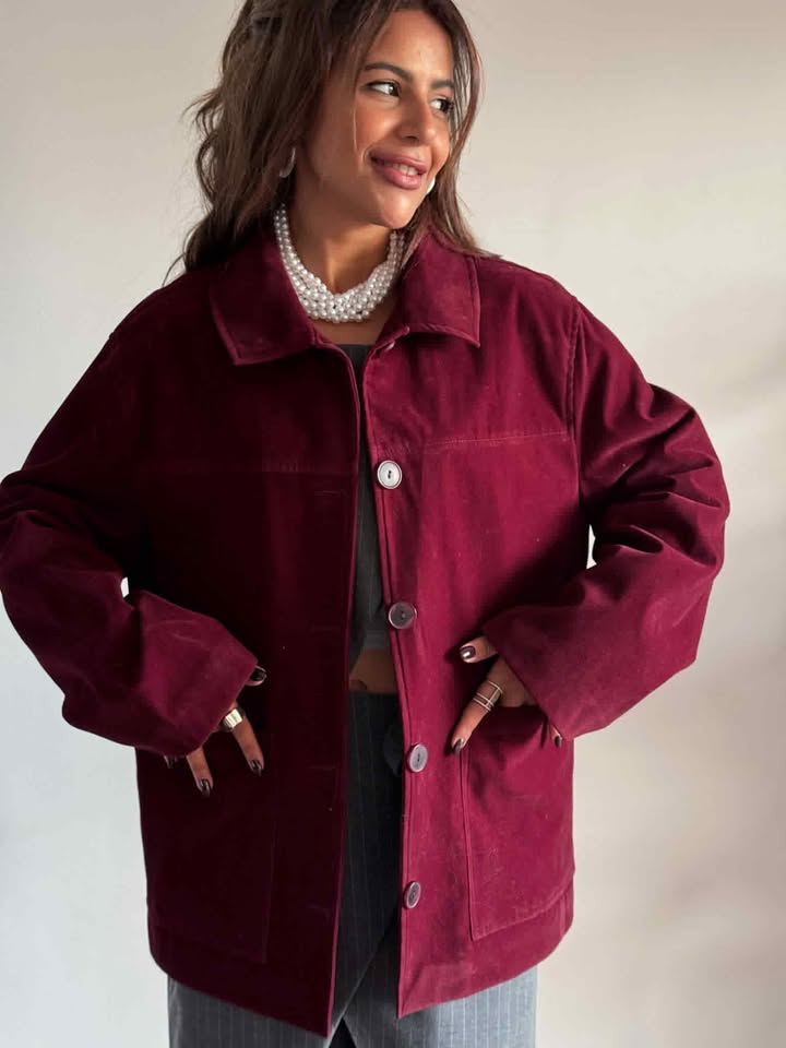 Burgundy Jacket NG412