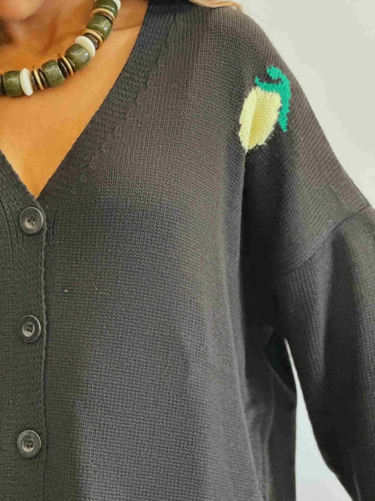 Lemon cardigan NG413