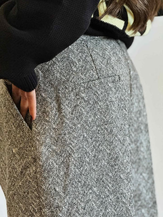 Soft grey long shorts NG414