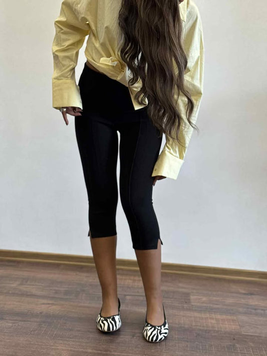 Black Capri pants NG415B