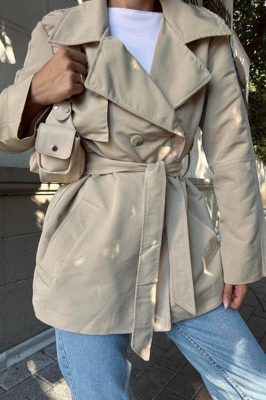 Trench jacket beige Ng215