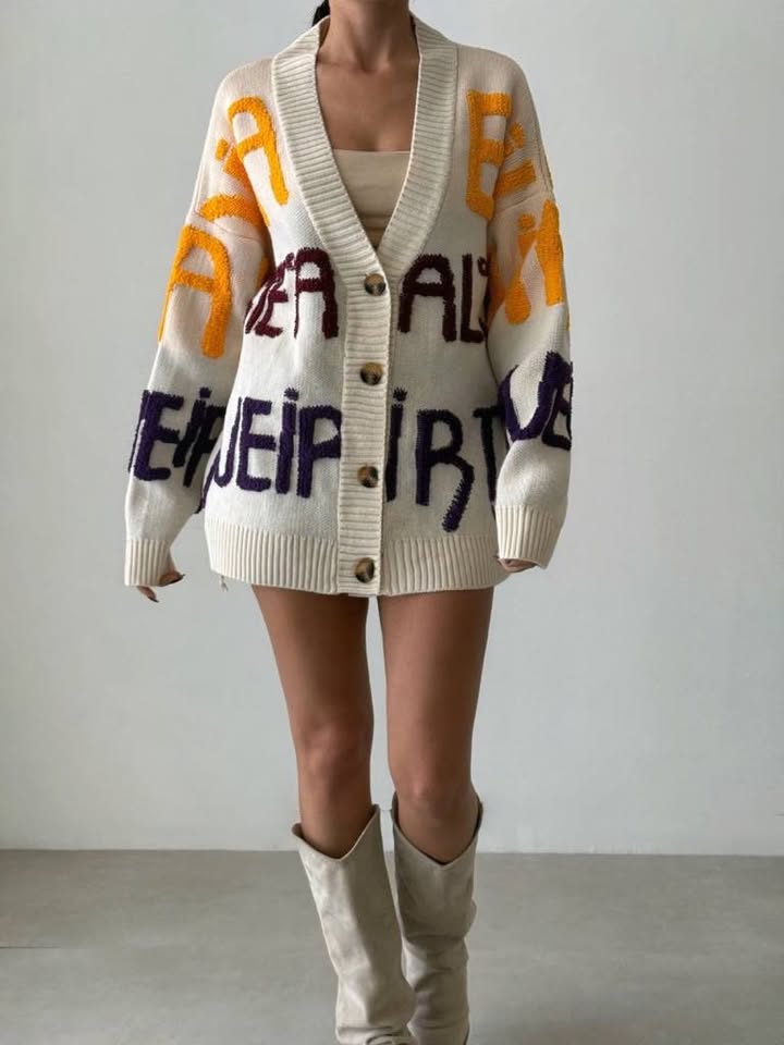 Offwhite x colors cardigan Ng216