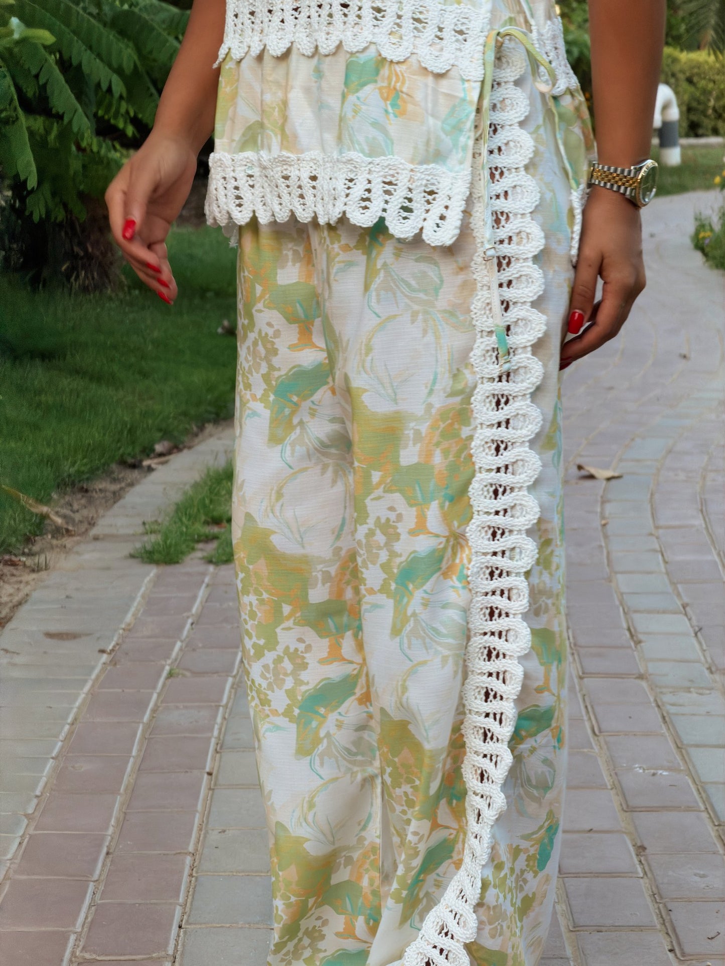 Lace print set NG531