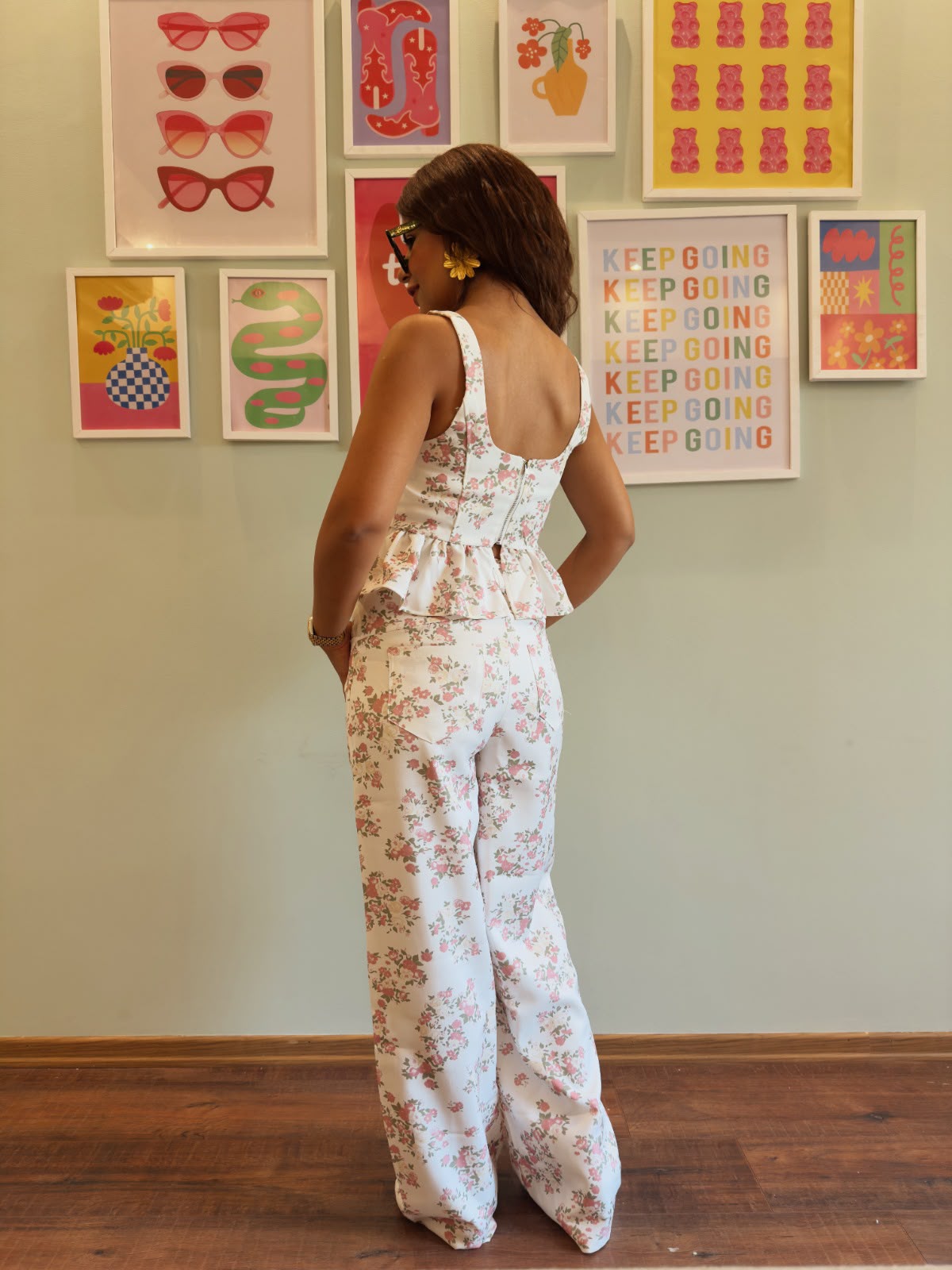 Vintage bloom set (white) NG543/W